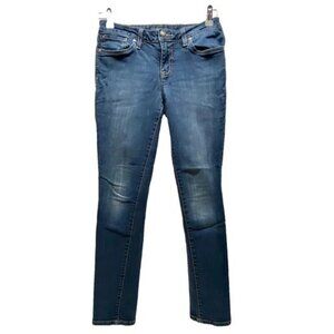 Jessica Simpson Jeans Women’s 28 Reg. Forever Skinny Dark Wash Denim Stretch GUC